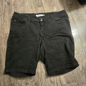 Torrid Black Jean Shorts